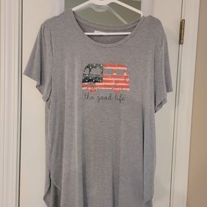 Maurices peace shirt